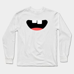 Smile mask Long Sleeve T-Shirt